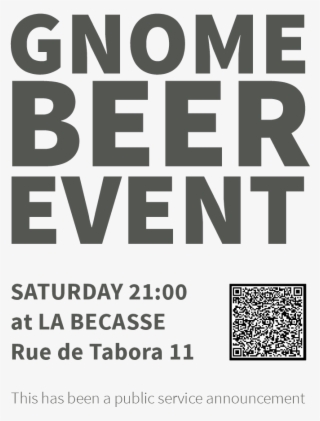As For The Gnome Night Out, The Gnome Beer Event, It - Vector Craft Beer