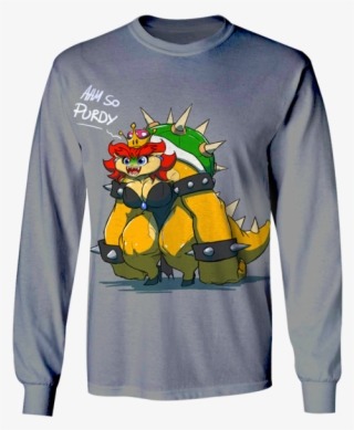 3d Bowsette And Bowser Mario Tshirt - Oak Island - T-shirt Short Or Long Sleeve Your Choice!