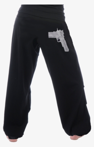 Pant, Long With Love Gun On The Botty ♥ - Pocket