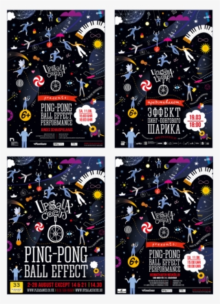 The Ping-pong Ball Effect In Edinburgh - Poster