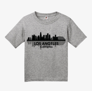 Youth Grey Los Angeles, Ca City Skyline