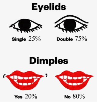 Since Attractive People Feel Powerful, And Double Eyelids - Pimple