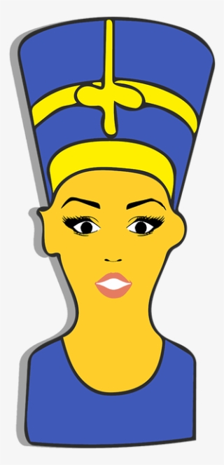 Nefertiti, Emoji, Clipart, Sticker, Shocked - Emoji