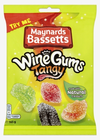 Maynard Bassetts Tangy Wine Gums Png Rice Gum Candy - Maynards Bassetts Wine Gums Tangy