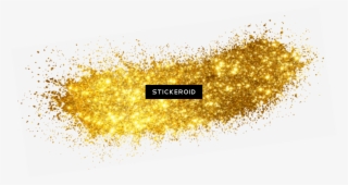 Gold Pollen Overlay - Glitter