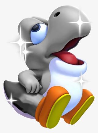 Silver Baby Yoshi - Mario Bros U Bebe Yoshi