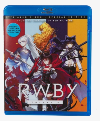 Rwby Volume 4 Blu-ray / Dvd Special Edition Combo Pack - Rwby Volume 4 Blu Ray
