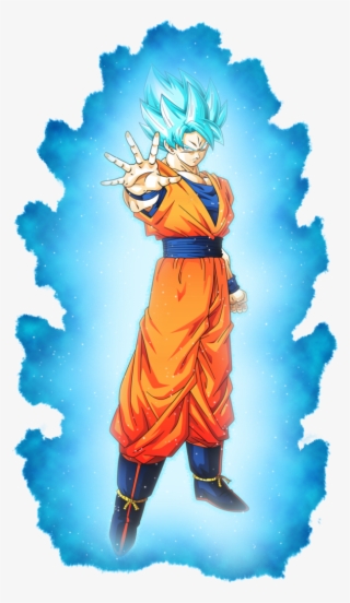 Aura Goku Png - Super Saiyan Blue Aura