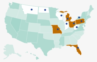 5 Blue Senate Seats Are In White Dominated States Where - Us Republican Vs Democrat Map 2018
