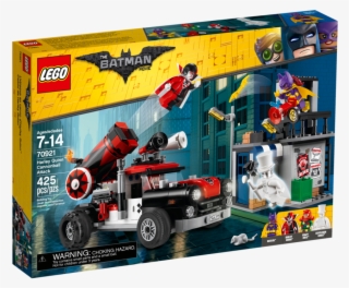 Stage A Face-off Between Batgirl™ And Harley Quinn™ - Lego Harley Quinn Cannonball Attack