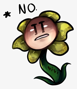 Flowey The Flower Answers Stuff - Cartoon