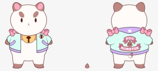 Bee And Puppycat Png - Bee And Puppycat Poo Monster