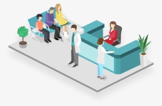 Hackensack University Medical Center's Process Is Ready - Hospital Reception Vector