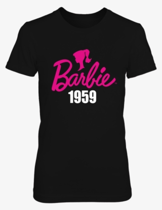 Classic Barbie 1959 T-shirt, Iconic Barbie Script Logo - Musicaly Camiseta