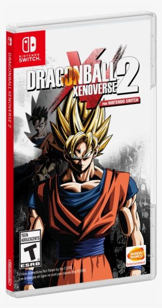 Below, You Can Check Out The Game's Official Box Art - Dragon Ball Z 2 Nintendo Switch
