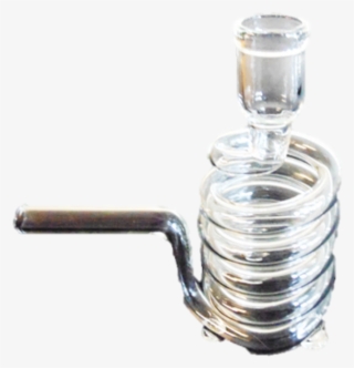 Large Glass Stand-up Spiral Pipe - Rize Tea