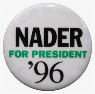 Ralph Nader 1996 Button 00