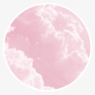 Pink Clouds Adorable Cute Icon Pfpedit Pfp Pfpicon - Circle Transparent ...
