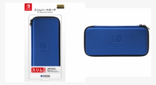 Source - Nintendo - Nintendo Switch: Slim Hard Pouch Blue