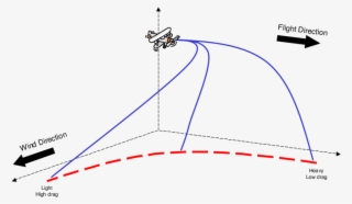 Schematic Of Debris Trajectories - Diagram