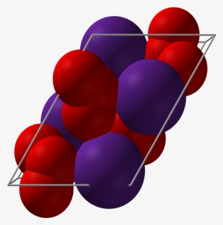 Caesium Ozonide Unit Cell 3d Sf - Balloon