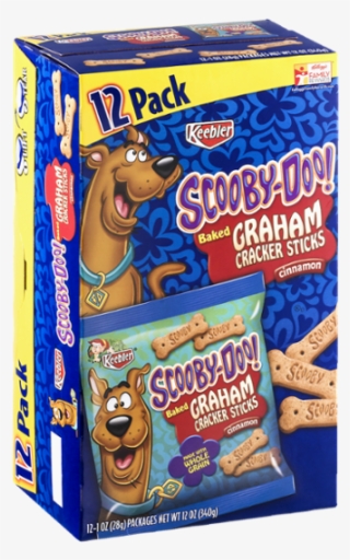 Keebler Scooby-doo Baked Graham Cracker Sticks Cinnamon - Vtech - V.reader Software - Scooby Doo