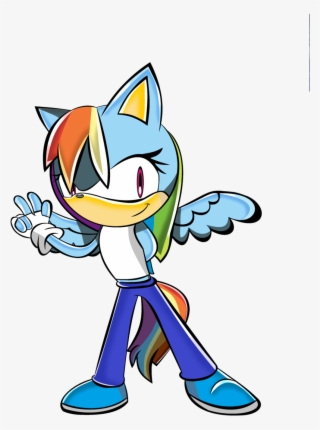 1372730383845 - Rainbow Dash Sonic Style