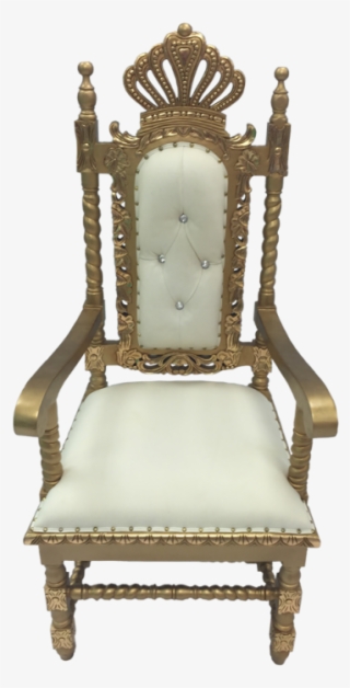 Gold Crown Chair - Throne