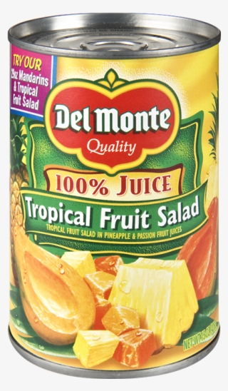 Del Monte® Tropical Fruit Salad In 100% Juice - Del Monte Pineapple Tidbits In 100% Juice 15.25 Oz.