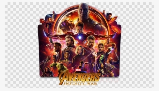 Avengers Infinity War Folder Icon Clipart Thor Loki - Avengers Infinity War Poster Png