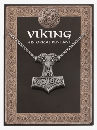 Hammer Of Pendant On Chain Wr Thap - Thors Hammer Amulet Pendant Pewter On Chain,
