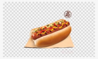 Burger King Classic Dog Clipart Hot Dog Hamburger Chili - Car Peugeot Clipart