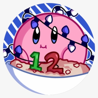 1 2 O-oatmeal Kirby Is A Pink Guy - Oatmeal