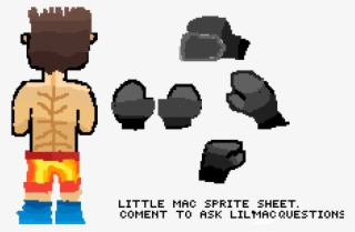 Little Mac Sprite Sheet - Cartoon