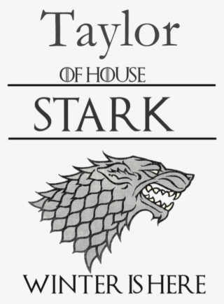 Back Design - House Stark Logo Png