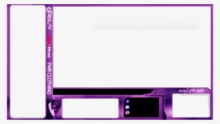 The Purple Overlay Edited - Purple Stream Overlay Template