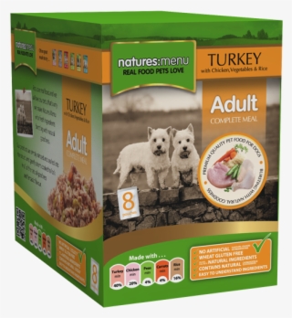 Natures Menu 8 Pack - Natures Menu - Adult Dog Pouch Multipack 300g