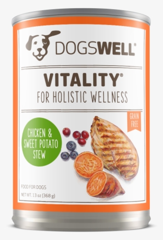 Vitality Chicken And Sweet Potato Canned Dog Food