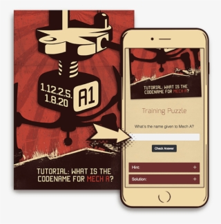 Answer Puzzles On Your Phone - Escape Room