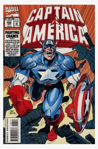 Купете Comics 1994-04 Captain America - Captain America: Fighting Chance - Acceptance [book]