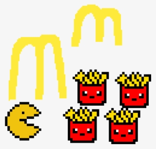 Pacman Loves Mcdonalds - Paint