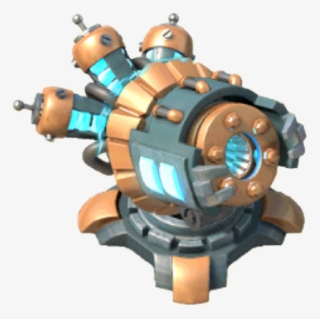Level 1 Cannon Png Big Size Graphic Royalty Free Stock - Boom Beach Max Level Shock Launcher