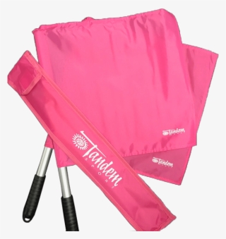 Vb Linesman Flags Breast Cancer Awareness - Tandem Sport Officials Amenity Kit