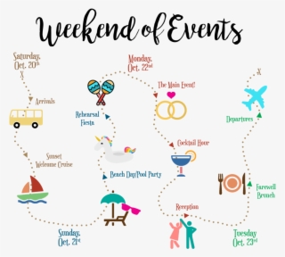 Lrg Dots-wedding Itinerary