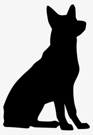 Svg Library Download Black German Shepherd Clipart - German Shepherd Icon Png