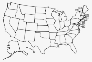 Us Outline With States