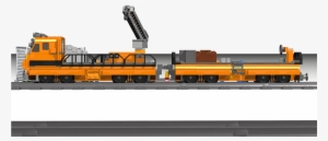 Maintenance Train - Railroad Track Maintenance Lego