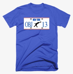 Obj The Catch New York License Plate Tshirt Odell Beckham - 9 11 Was An Inside Job Shirt