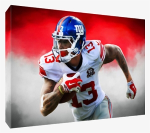 Canvas Stretched And Gallery Wrapped Over - Odell Beckham Jr.