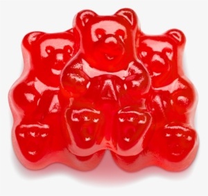 Gummy Bear Clipart Red - Red Gummy Bears